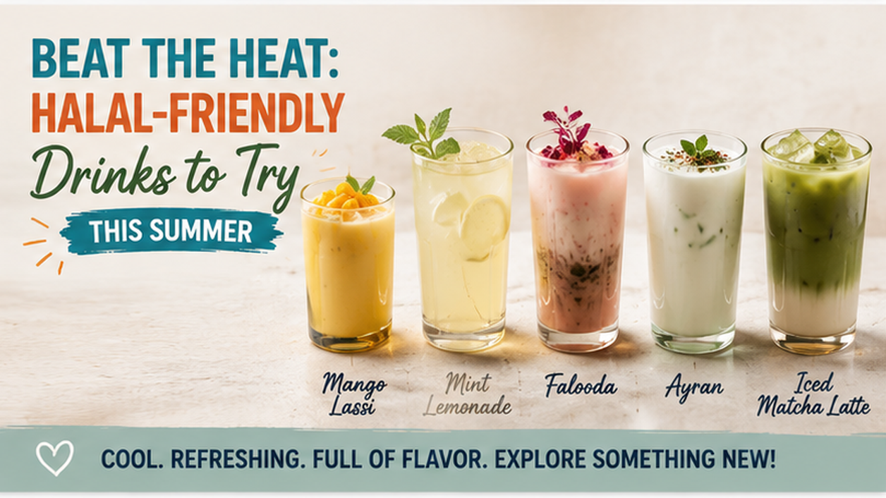 Beat the Heat: Halal-Friendly Drinks to Try This Summer